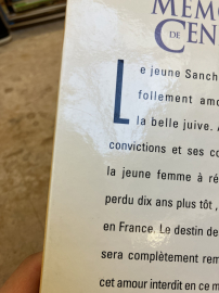 JARBINET - MÉMOIRE DE CENDRES T9 - BE - EO 2003