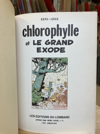 DUPA - CHLOROPHYLLE T10 - BE - EO 1973