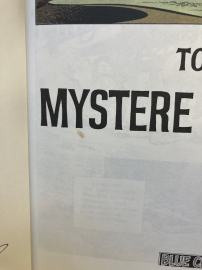 DEBRUYNE - CORIAN T1 MYSTERE A THEBES - DEDICACE - BE - EO 1985