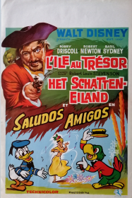 TREASURE ISLAND + SALUDOS AMIGOS - L'ILE AU TRESOR + SALUDOS AMIGOS