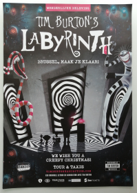 TIM BURTON EXHIBTION : LABYRINTH - BRUSSELS 2023