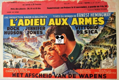 FAREWELL TO ARMS / ADIEU AUX ARMES