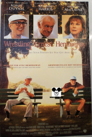 WRESTLING ERNEST HEMINGWAY / BRAS DE FER AVEC HEMINGWAY