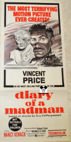 DIARY OF A MADMAN / ETRANGE HISTOIRE DU JUGE CORDIER