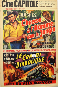 MANHUNT IN THE JUNGLE + VIOLENT ROAD / CHASSE A L'HOMME DANS LA JUNGLE + LE CONVOI DIABOLIQUE